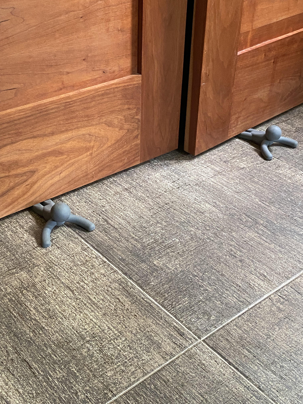 Got these new door stops
