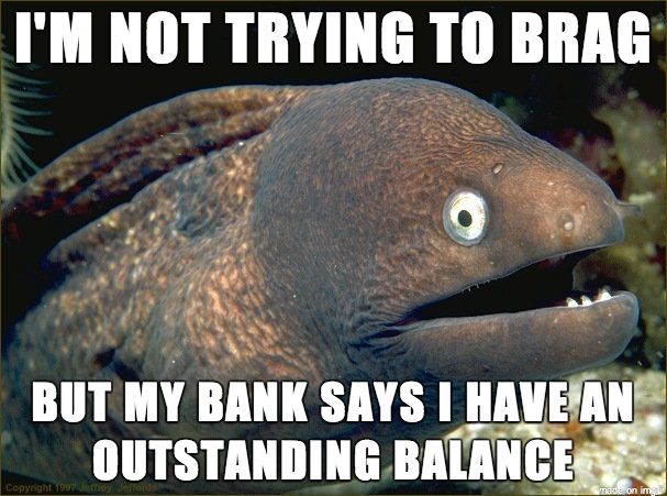 Got to give me credit