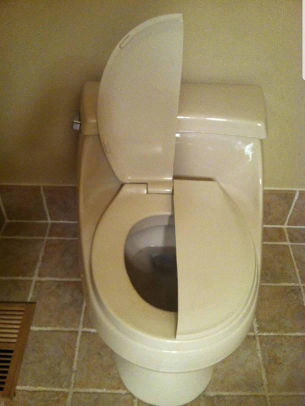 Got to take half a shit