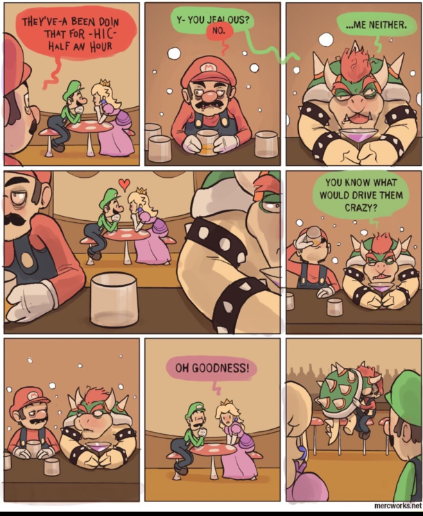 gotta admit bowser is thicc yo