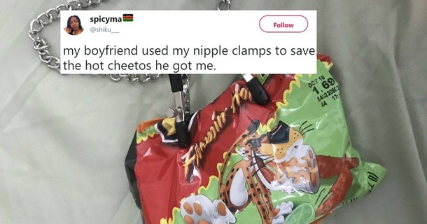 Gotta keep yo Cheetos fresh