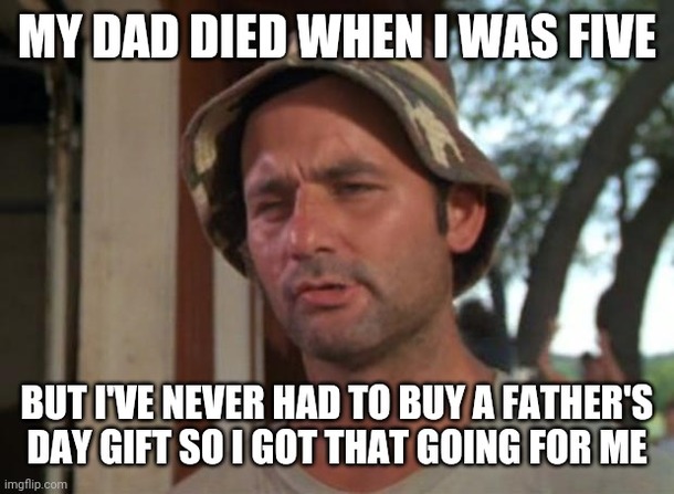 Gotta look on the bright side