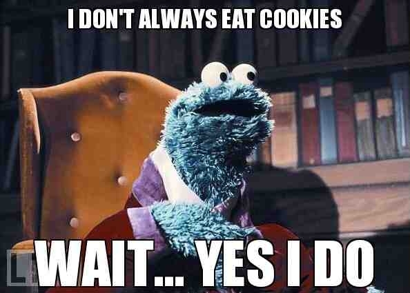 Gotta love Cookie Monster