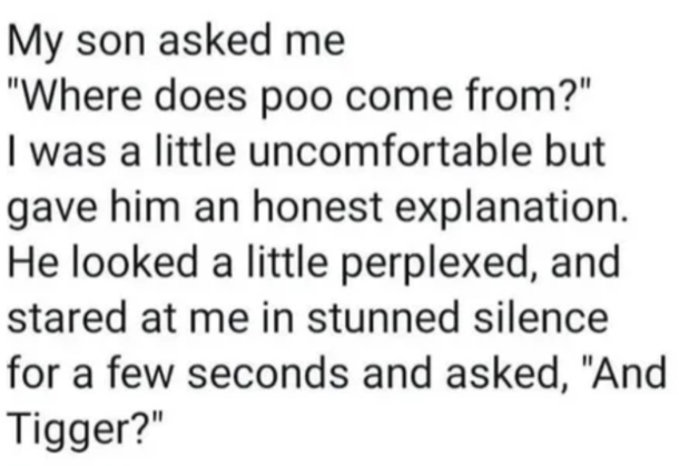 Gotta love Winnie the Pooh