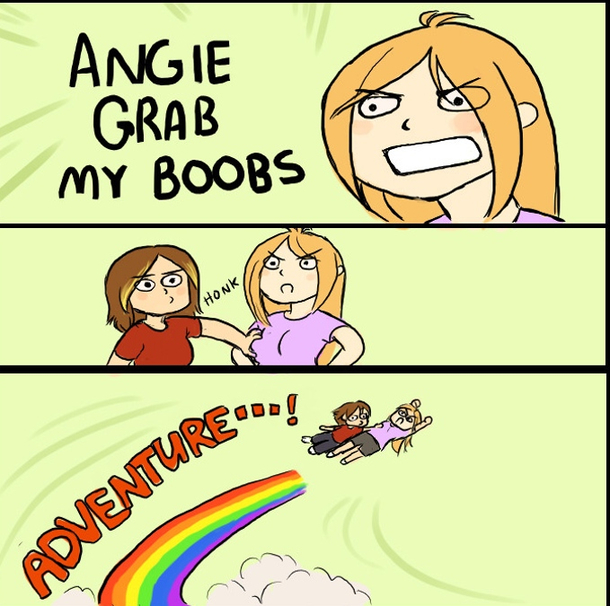 GRAB MY BOOBS