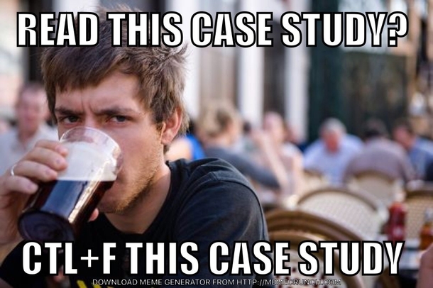 Grad school has me like