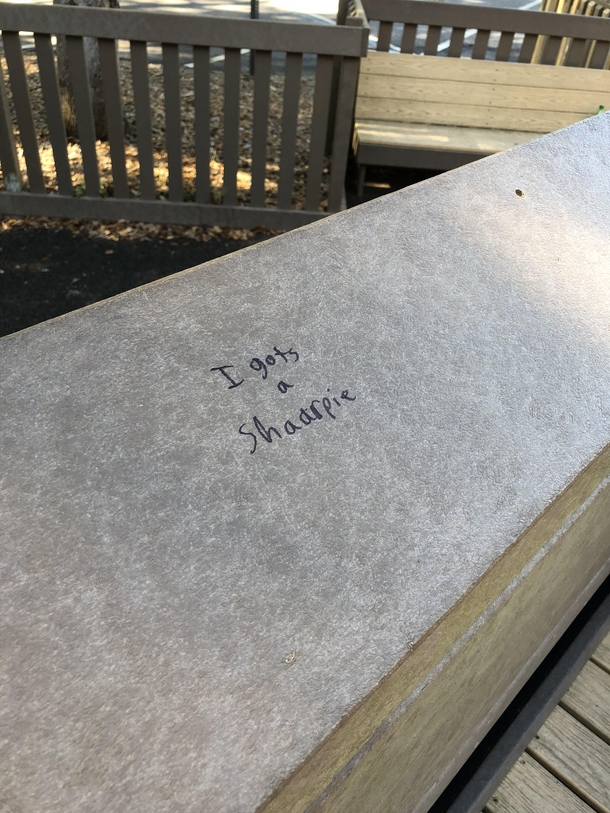 Graffiti at the park is way different these days