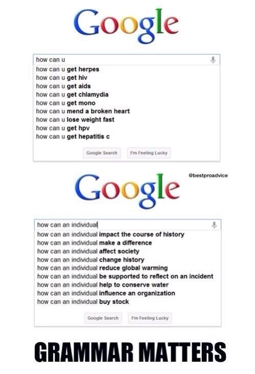 Grammar Matters