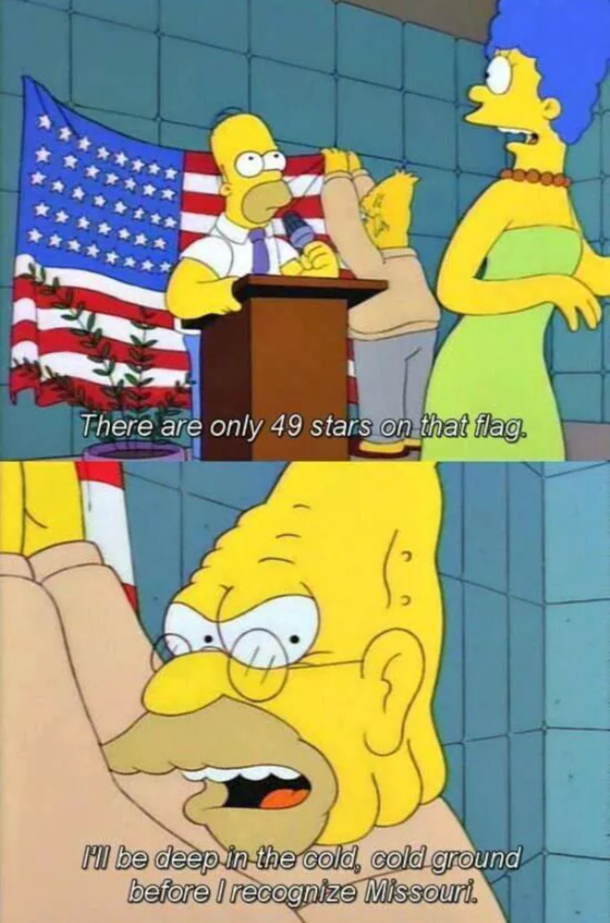 Grampa Simpson is my kinda guy