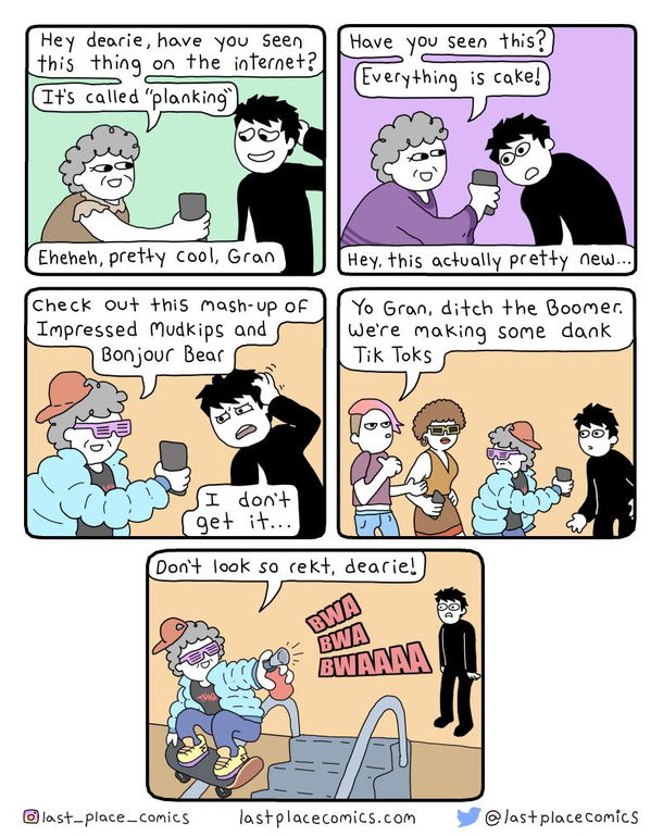 Gran finds the internet