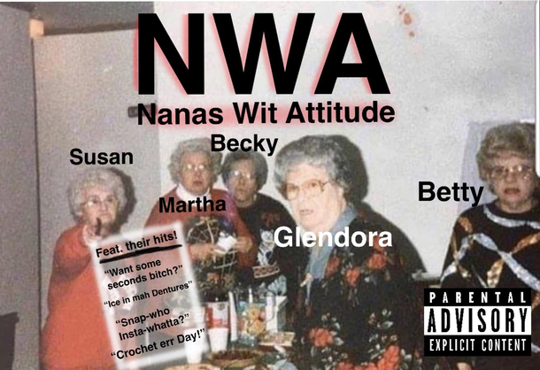 Grandmas got bars 