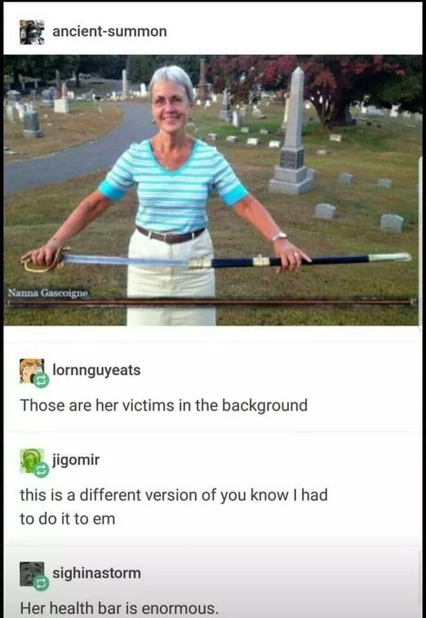 Grandmas got this wicked secret come close now and find out