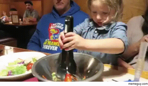 Grandpa  granddaughter 