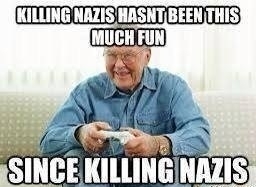 Grandpa hasnt had this much fun since his younger years