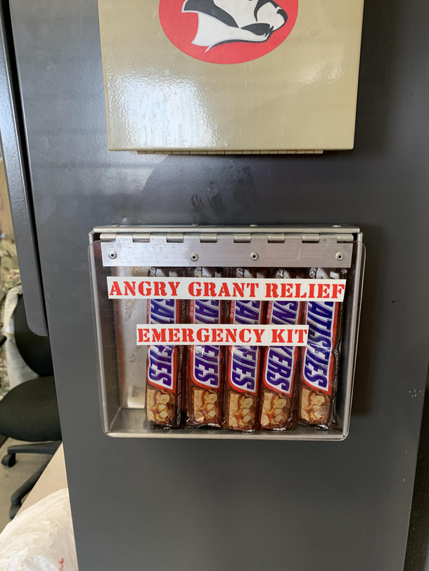 Grant gets cranky very often so