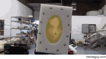 Gravity-powered Fish Cannon