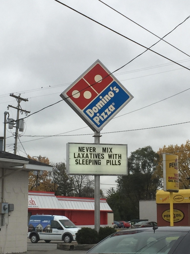 Great advice average pizza