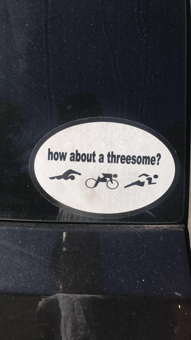 Great another threesome Im not fit enough to participate in