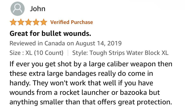 Great Bandaid review John