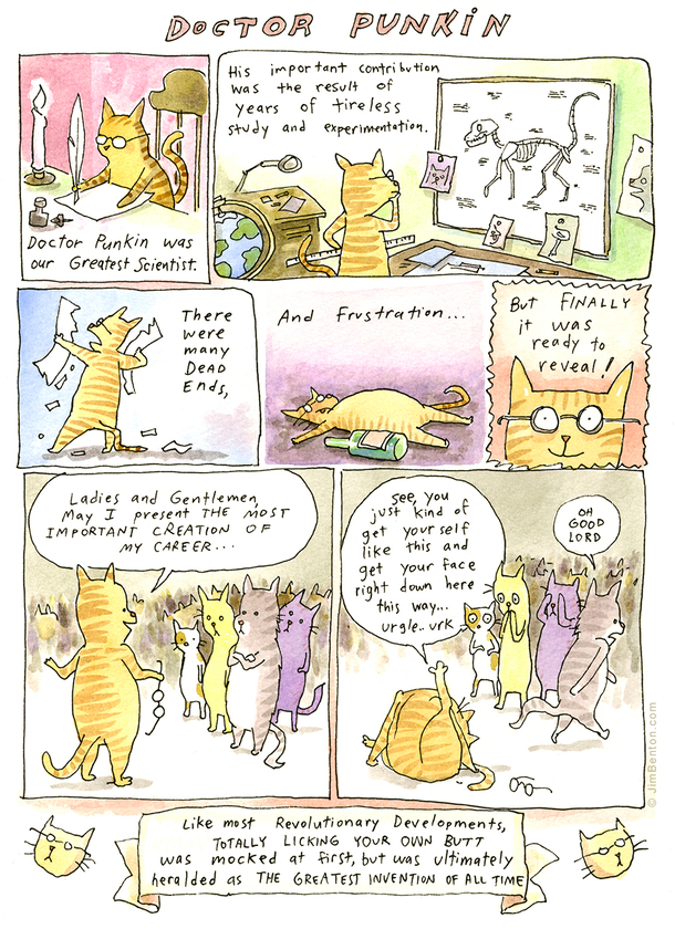 great moments in cat history