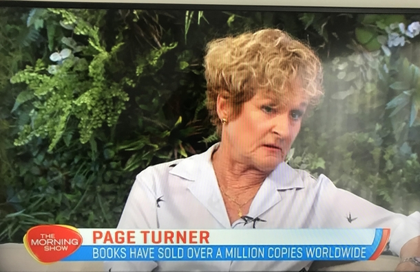 Great name for an author No wonder she has sold over a million books