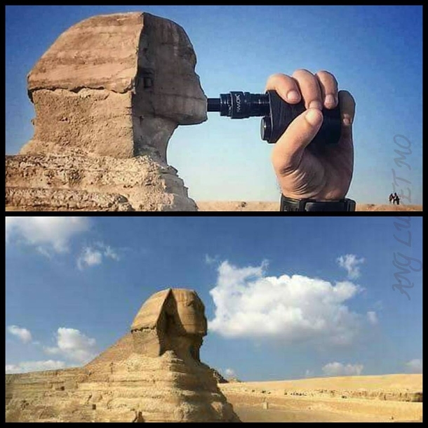 Great Sphinx vaping