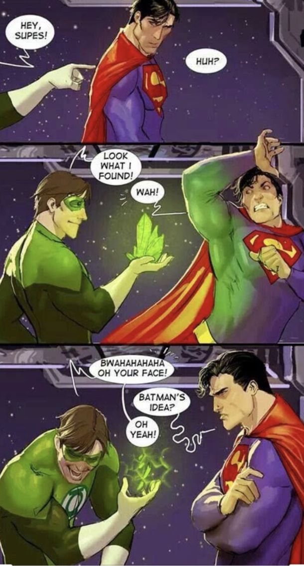 Green lantern banter