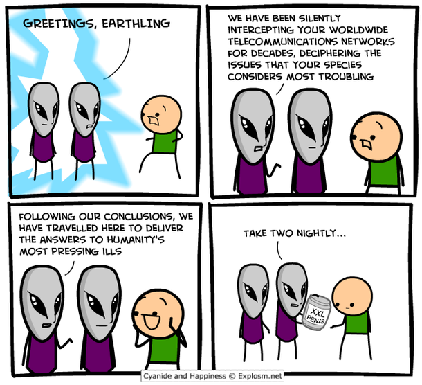 Greetings Earthling