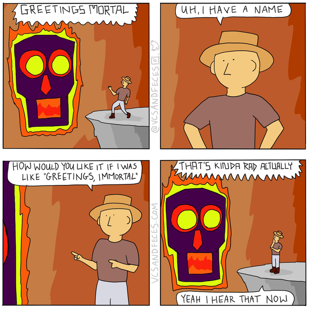 Greetings Mortal 