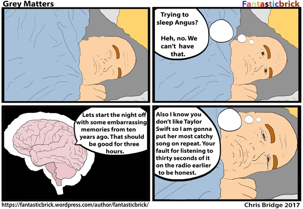 Grey Matters - A Comic About Trying To Sleep OC