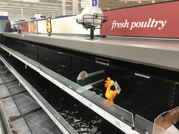 Grocery store in Michigan sold all but one chicken