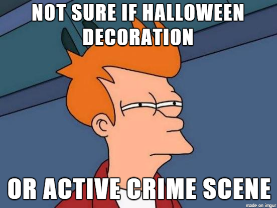 Growing up in a bad neighborhood this time of year was always confusing