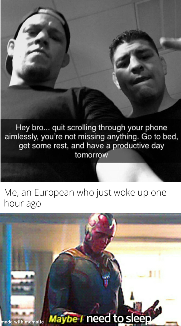 Guess Ill go to bed again