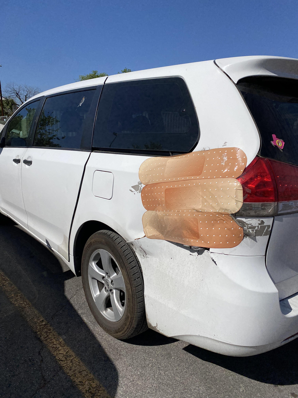 Guess that parking lot