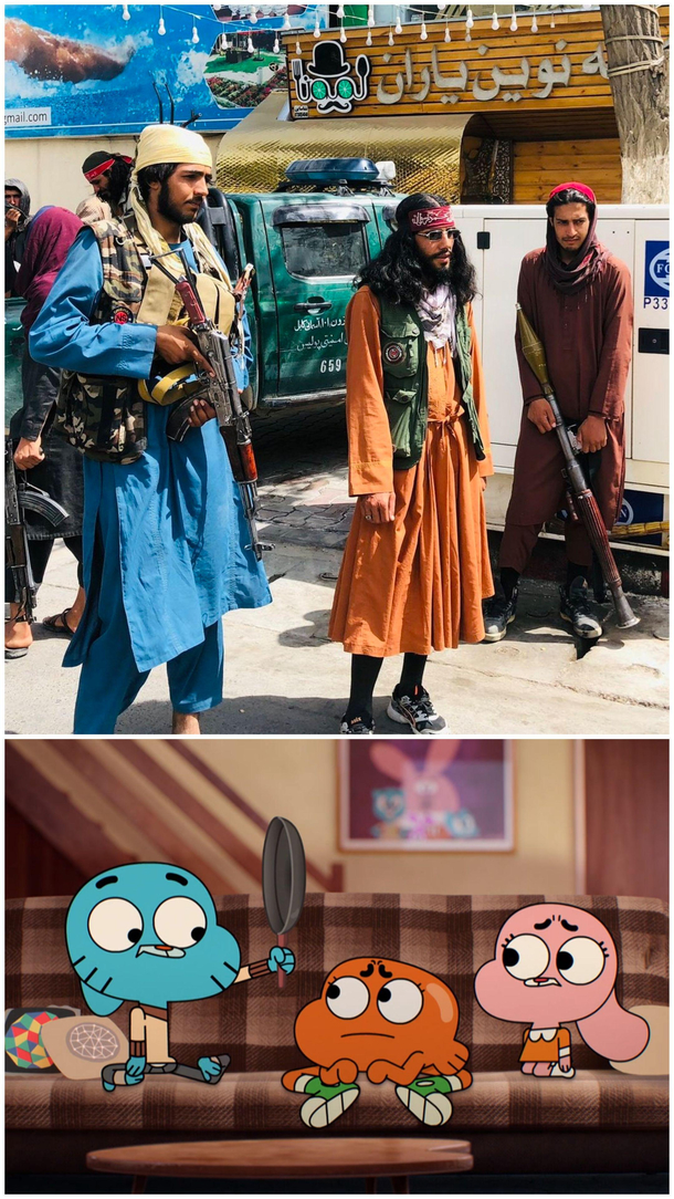 Gumball Darwin and Talibanais