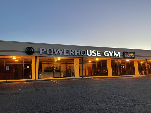 Gym down the street is getting a bit pushy with the advertising