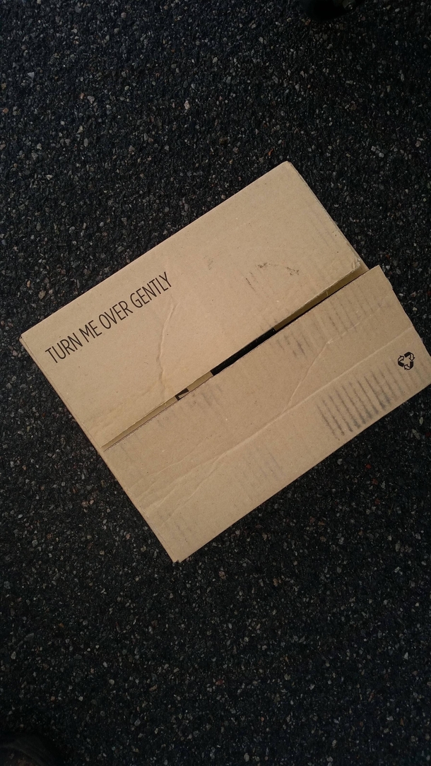 Had a box get a bit sexy on me today