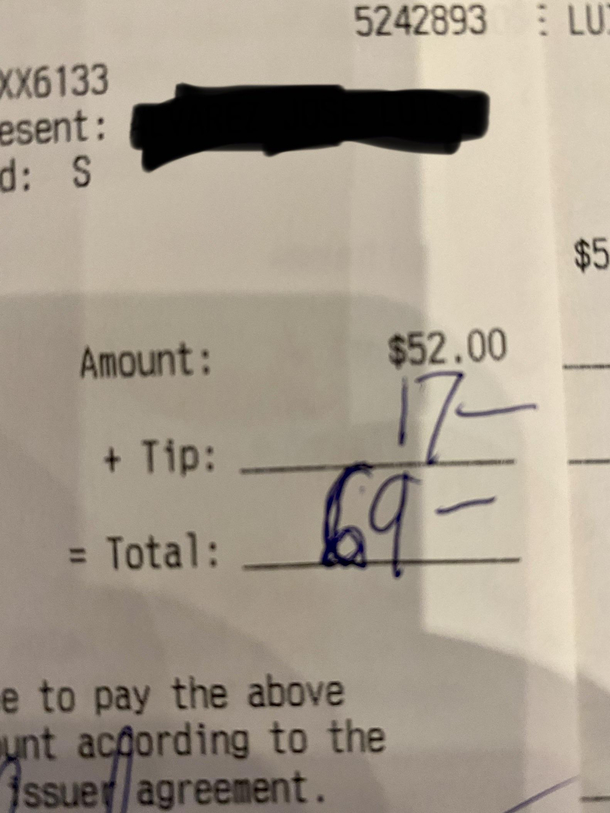 Had a really NICE dinner tonight