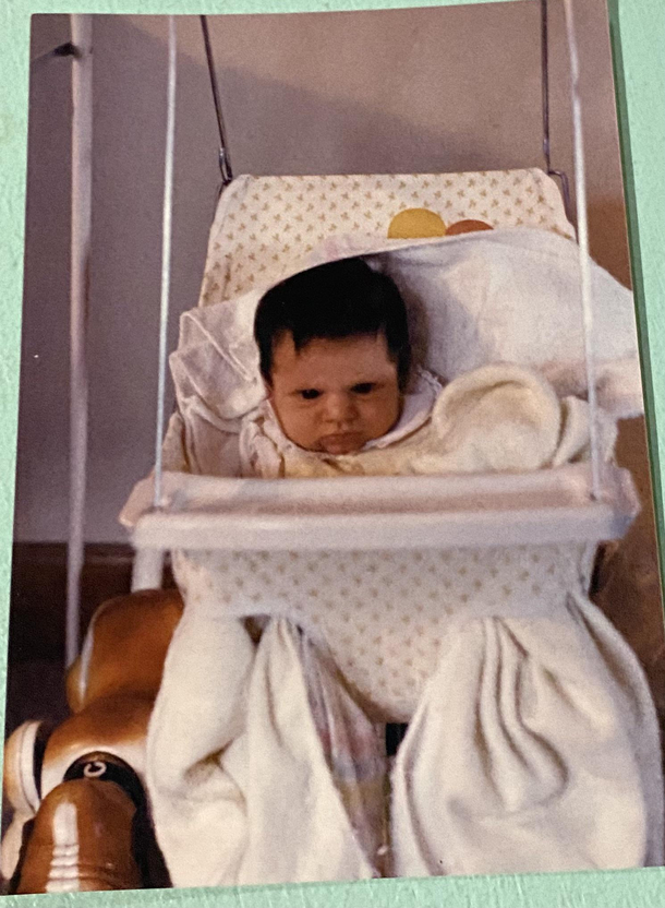 Had a solid RBF even as a newborn 