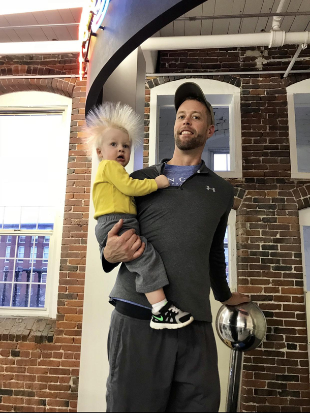 Had an electric day at the childrens museum
