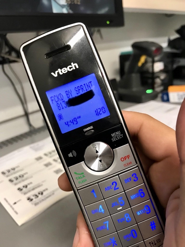 Had an interesting Caller ID come up at work today