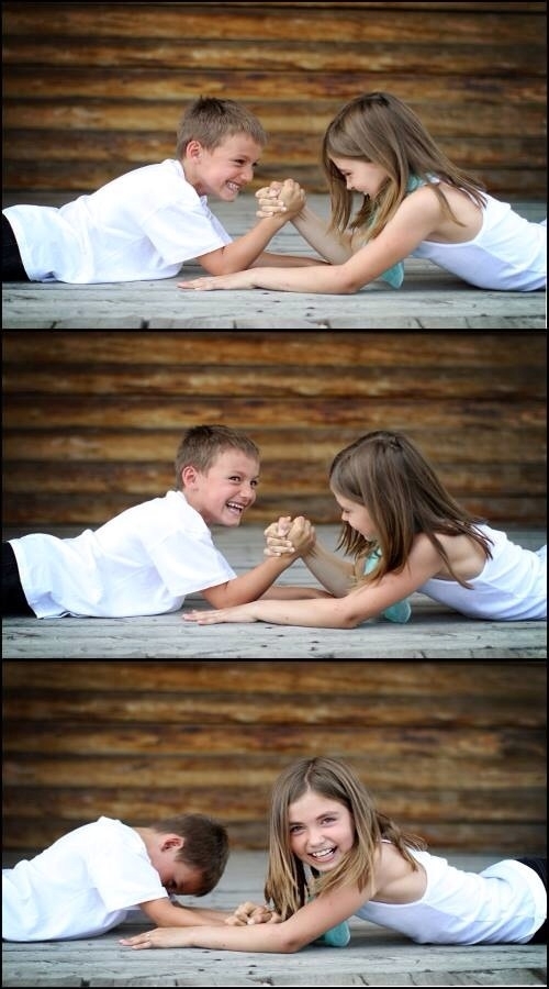 Had family photos taken best one out of the lot