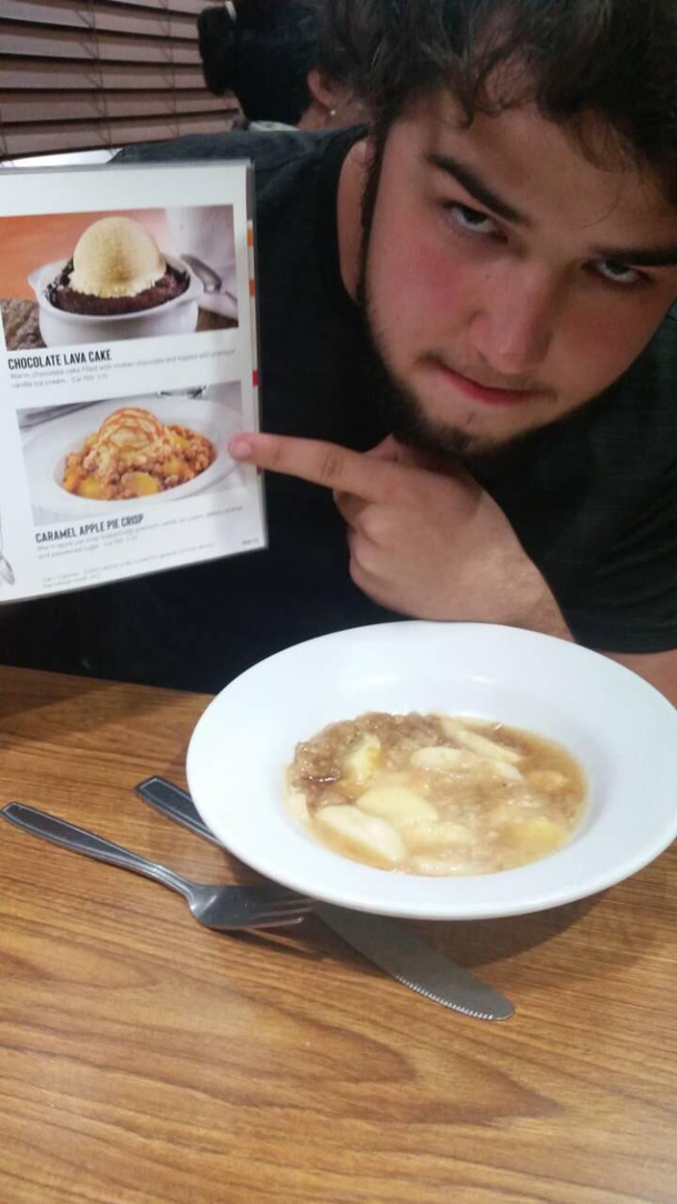 Had some Dennys with the boys