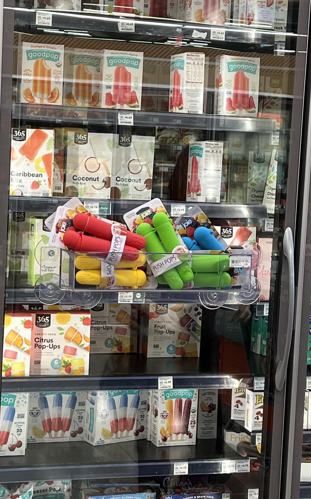 Had to do a double-take in Whole Foods just now