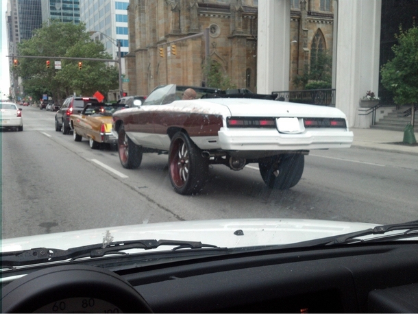 Had to sell my Escalade but at least I got to keep my wheels
