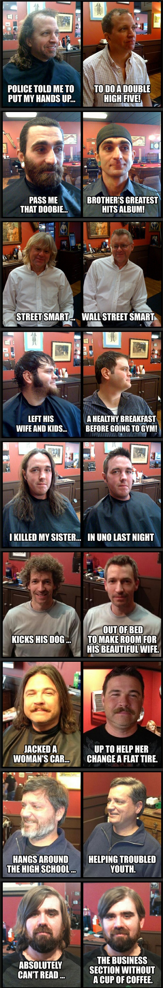 Haircut says it all