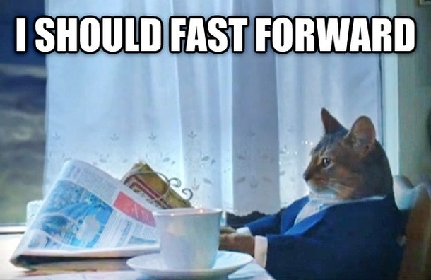 half way through every DVRd commercial break