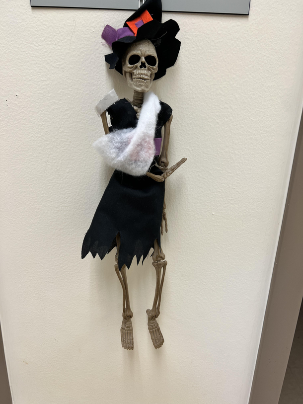 Halloween at the Orthos office