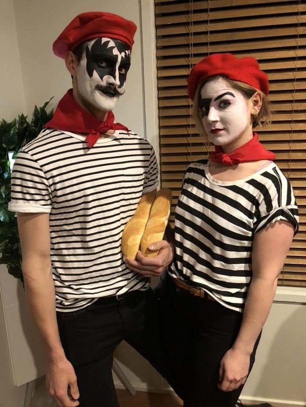 Halloween costume idea French Kiss