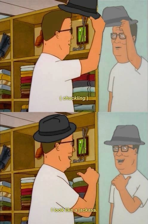 Hank gets it